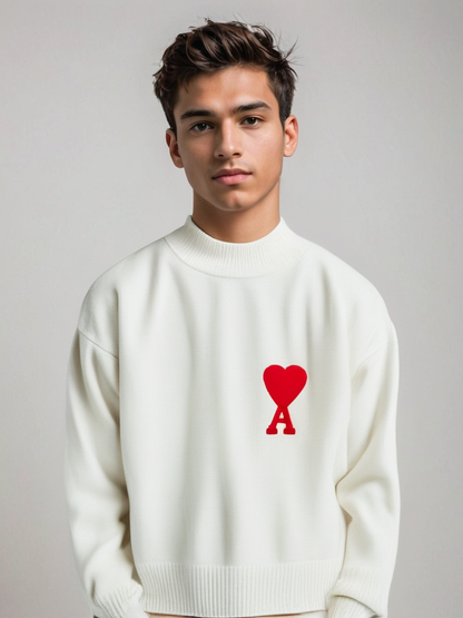 Ami Heart Pullover