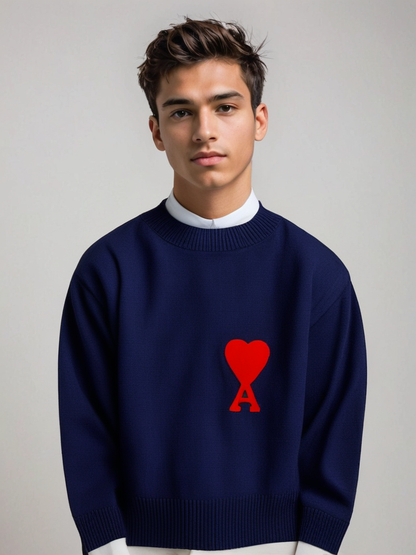 Ami Heart Pullover