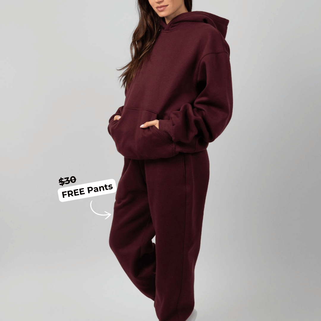 Comfort Minimalist Set: Hoodie + FREE Pants