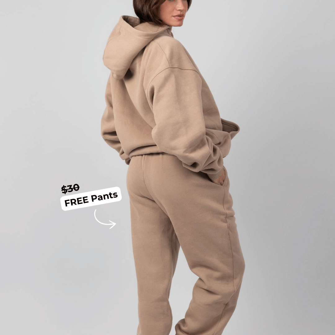 Comfort Minimalist Set: Hoodie + FREE Pants