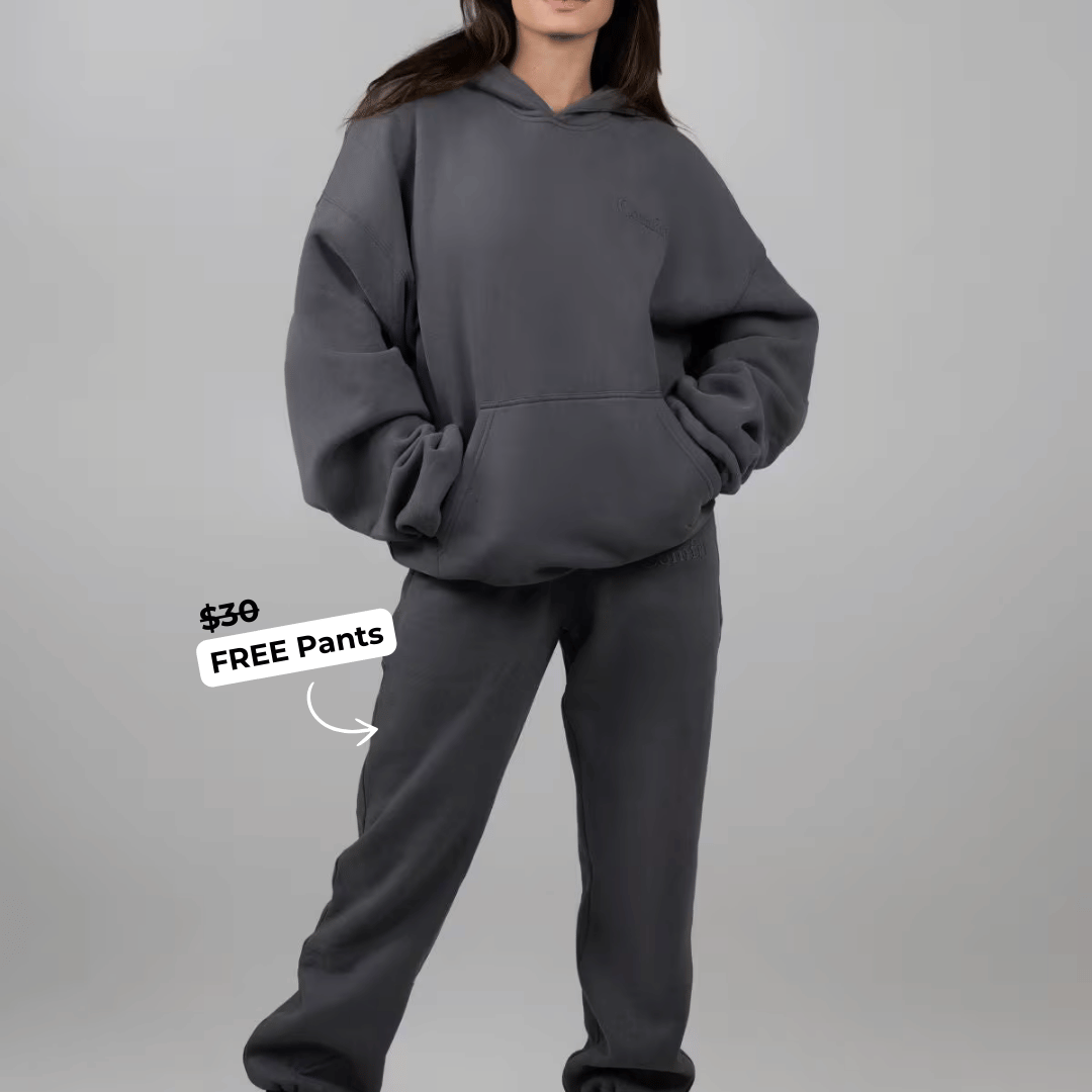 Comfort Minimalist Set: Hoodie + FREE Pants