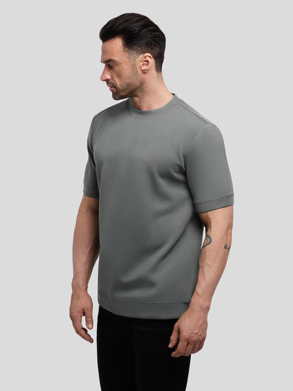 Modal Blend Short Sleeve Tee:Slim Fit