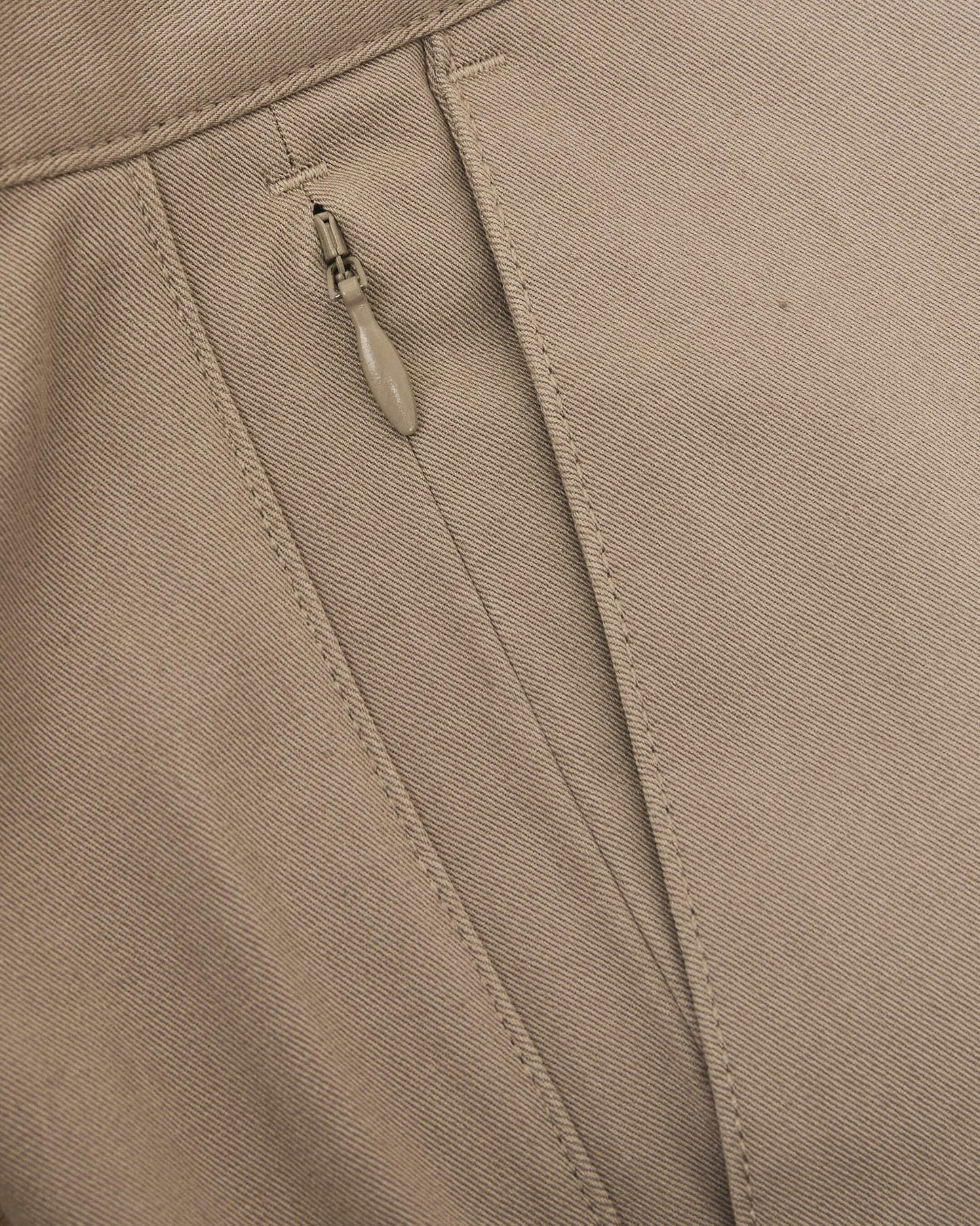 Khaki Slim Twill Chino Pant