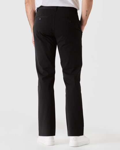 Black & Khaki Straight Twill Chino 2-Pack