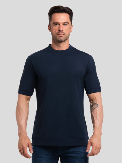 Modal Blend Short Sleeve Tee:Slim Fit