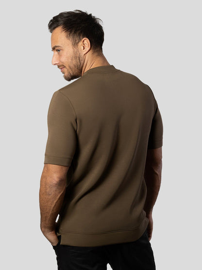 Modal Blend Short Sleeve Tee:Slim Fit