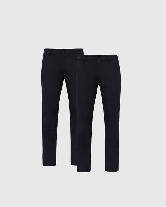 Black Commuter Pants 2-Pack