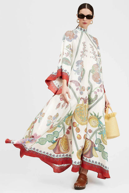 Magnifico Maxi-jurk met print