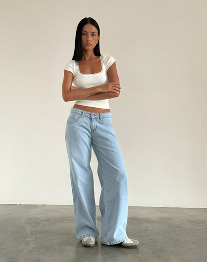 SARA™ | LOW-RISE JEANS