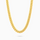 Cuban link chain 8 mm gold