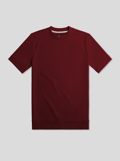 Modal Blend Short Sleeve Tee:Slim Fit