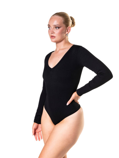 Long Sleeve Scoop Neck Bodysuit