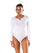 Seamless Long Sleeve Thong Bodysuit