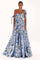 Kacey Hydrangea Maxi-jurk met print en bandjes