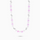 Signature silver Pearl Chain - White and Pink