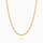 Rope chain 2 mm gold