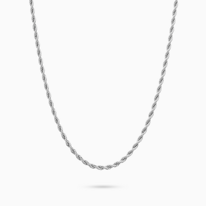 Rope chain 2 mm silver