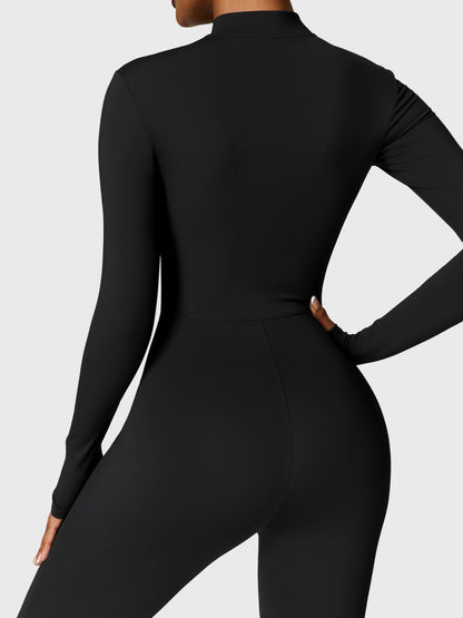 Yeoreo Belle Fleece Long Sleeve Zipper Jumpsuit